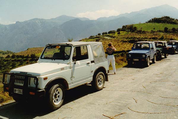 PALLAS-Seminare - Suzuki Jimny Teilnehmer-Tour auf Kreta